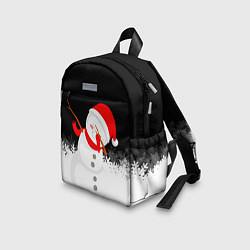Детский рюкзак Снеговик dab, цвет: 3D-принт — фото 2