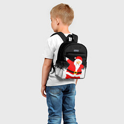 Детский рюкзак Дед мороз dab, цвет: 3D-принт — фото 2