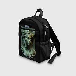 Детский рюкзак Нейросеть - барельеф античной девушки, цвет: 3D-принт — фото 2