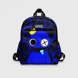 Детский рюкзак Радужные друзья - персонаж Синий, цвет: 3D-принт