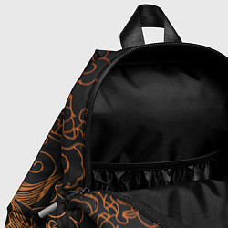 Детский рюкзак Японский неоновый дракон, цвет: 3D-принт — фото 2