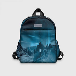 Детский рюкзак Снежные горные вершины, цвет: 3D-принт