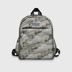 Детский рюкзак Множество геометрических блоков, цвет: 3D-принт