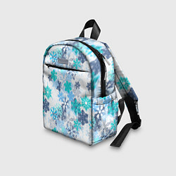 Детский рюкзак Снежные узоры, цвет: 3D-принт — фото 2