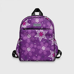 Детский рюкзак Violet snow, цвет: 3D-принт