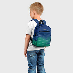 Детский рюкзак Стволы автоматы паттерн, цвет: 3D-принт — фото 2