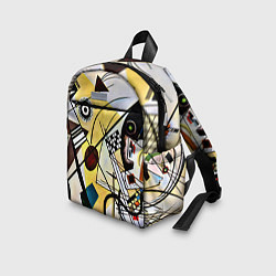 Детский рюкзак Поперечная линия - Василий Кандинский, цвет: 3D-принт — фото 2