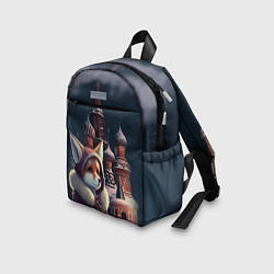 Детский рюкзак Лиса на Красной площади, цвет: 3D-принт — фото 2