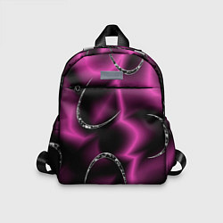 Детский рюкзак Снежный месяц на ткани, цвет: 3D-принт