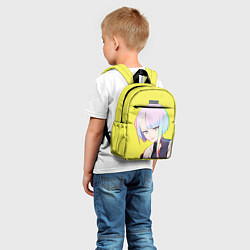 Детский рюкзак Люси Кусинада - Cyberpunk Edgerunners, цвет: 3D-принт — фото 2