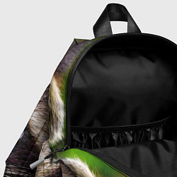 Детский рюкзак Енот выглядывает, цвет: 3D-принт — фото 2