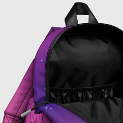 Детский рюкзак Мультяшный енот улыбается, цвет: 3D-принт — фото 2