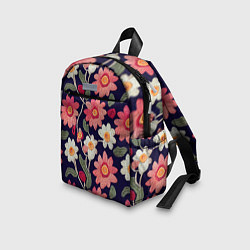 Детский рюкзак Эффект красивой вышивки, цвет: 3D-принт — фото 2
