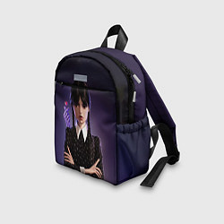 Детский рюкзак Красивая Уэнсдэй, цвет: 3D-принт — фото 2