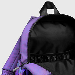 Детский рюкзак Уэнсдэй неон, цвет: 3D-принт — фото 2