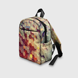 Детский рюкзак Объемный шестиугольник, цвет: 3D-принт — фото 2