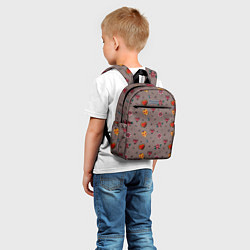 Детский рюкзак Паттерн с татуировками в стиле олдскул, цвет: 3D-принт — фото 2