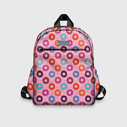 Детский рюкзак Вкусные пончики, цвет: 3D-принт