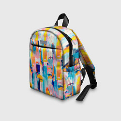 Детский рюкзак Живописные мазки краски, цвет: 3D-принт — фото 2