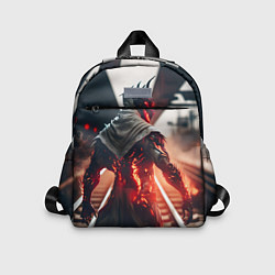Детский рюкзак Демон железнодорожник, нейросеть, цвет: 3D-принт