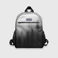 Детский рюкзак Красивый туманный лес