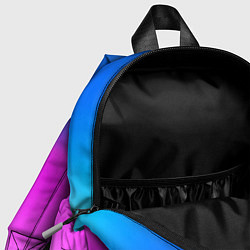 Детский рюкзак Неоновые краски космоса, цвет: 3D-принт — фото 2