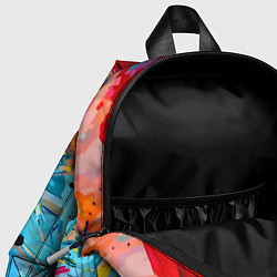 Детский рюкзак Кошечка следящая за модой - нейросеть, цвет: 3D-принт — фото 2