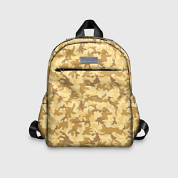 Детский рюкзак Пустынный камуфляж, цвет: 3D-принт