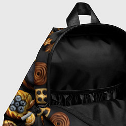 Детский рюкзак Сладкая пышная выпечка, цвет: 3D-принт — фото 2