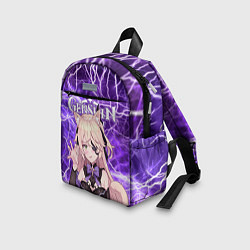 Детский рюкзак Фишль на фоне молний, цвет: 3D-принт — фото 2