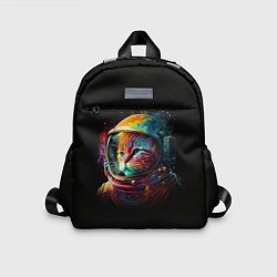 Детский рюкзак Кот в скафандре - космонавт, цвет: 3D-принт