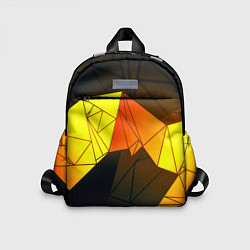 Детский рюкзак Абстрактная геометрия фигур, цвет: 3D-принт
