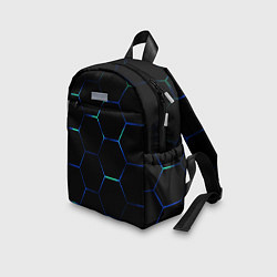 Детский рюкзак Тёмный киберпанк, цвет: 3D-принт — фото 2