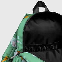 Детский рюкзак Зайка с морковкой паттерн, цвет: 3D-принт — фото 2