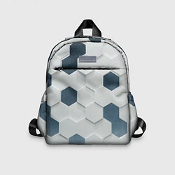 Детский рюкзак Геометрические шестиугольники, цвет: 3D-принт