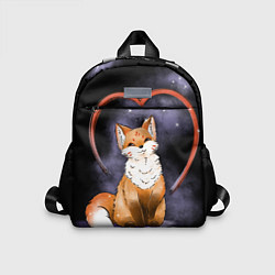 Детский рюкзак Милая лисица кицунэ, цвет: 3D-принт