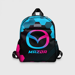 Детский рюкзак Mazda - neon gradient, цвет: 3D-принт