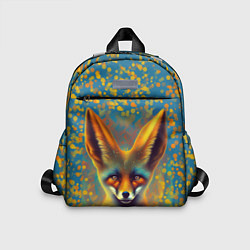 Детский рюкзак Ушастый лис, цвет: 3D-принт