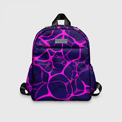 Детский рюкзак Неоновая аниме вода, цвет: 3D-принт