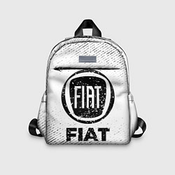 Детский рюкзак Fiat с потертостями на светлом фоне, цвет: 3D-принт