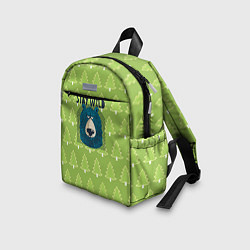 Детский рюкзак Оставайся диким, цвет: 3D-принт — фото 2