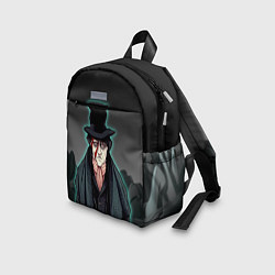 Детский рюкзак Бродяга в мятом цилиндре, цвет: 3D-принт — фото 2