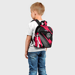 Детский рюкзак Volkswagen fast lines, цвет: 3D-принт — фото 2