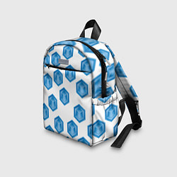 Детский рюкзак Многоугольник паттерн, цвет: 3D-принт — фото 2