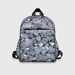 Детский рюкзак Россыпь бриллиантов, цвет: 3D-принт
