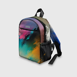 Детский рюкзак Абстрактный туман, цвет: 3D-принт — фото 2