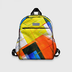 Детский рюкзак Геометрия огня, солнца и холода, цвет: 3D-принт