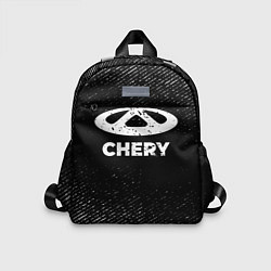 Детский рюкзак Chery с потертостями на темном фоне, цвет: 3D-принт
