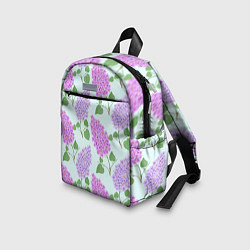 Детский рюкзак Лиловая и розовая сирень, цвет: 3D-принт — фото 2