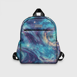 Детский рюкзак Путеводная звезда в космосе, цвет: 3D-принт